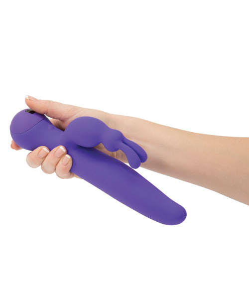 Vibrador Rabbit Swan Duo | Vibrador de punto G morado | Vibrador de clítoris resistente al agua | El mejor vibrador para mujeres