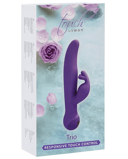 Vibromasseur clitoridien Touch by Swan Trio – Violet