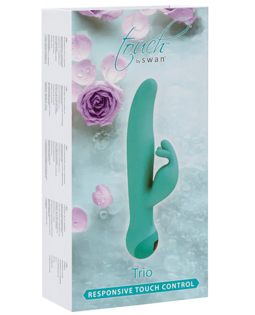 Vibrador Clitoral Touch by Swan Trio - Azul verdoso