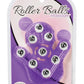 Rodillo de masaje de bolas - Morado