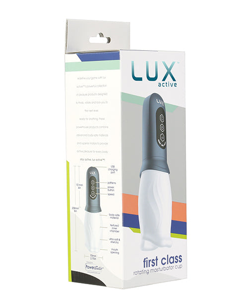 Copa Masturbadora Rotatoria Lux Active First Class