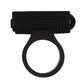 Anillo de pene cósmico con bala recargable - 9 funciones Negro