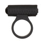 Anillo de pene cósmico con bala recargable - 9 funciones Negro