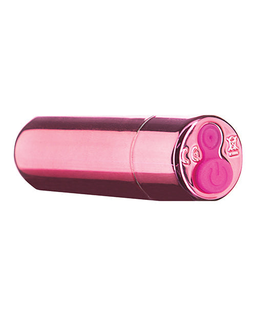 Mini Balle Vibrante Rechargeable - 9 Fonctions Rose