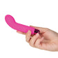 Vibreur rechargeable balle de Sara avec manchon point G - 10 fonctions rose