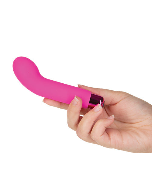 Vibreur rechargeable balle de Sara avec manchon point G - 10 fonctions rose