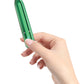 Bala recargable Pretty Point - 10 funciones color verde azulado