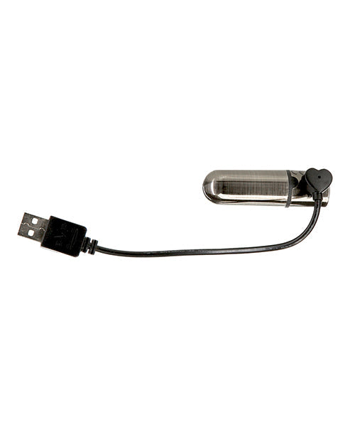 Mini balle rechargeable de première classe avec cristal - 9 fonctions couleur bronze