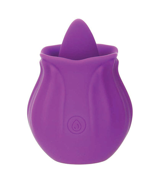 Stimulateur Clitoridien Vibrant & Langue Scintillante M'Lady - Violet
