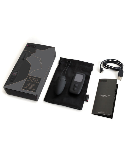 Bnaughty Premium Bala con Control Remoto Desatado - Noir