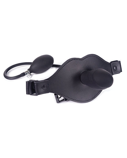 Mordaza de consolador inflable Spartacus con bomba manual