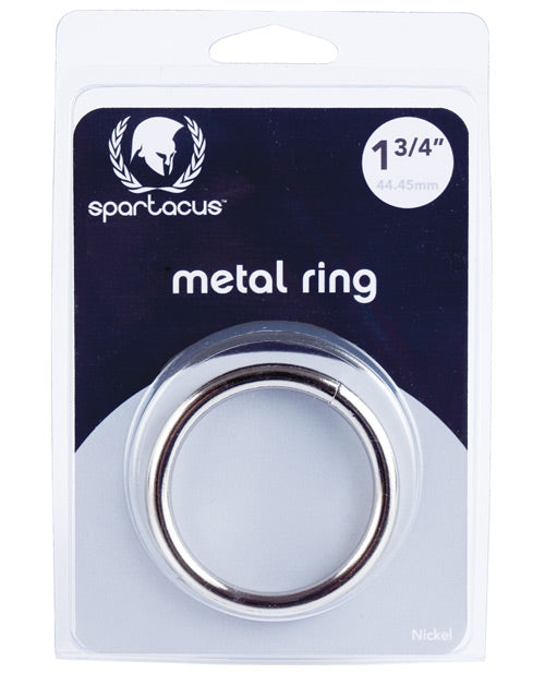 Anillo de gallo Spartacus de níquel de 1.75"