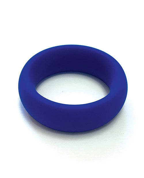 Anillo de silicona Spartacus de 1,75" de ancho - Azul