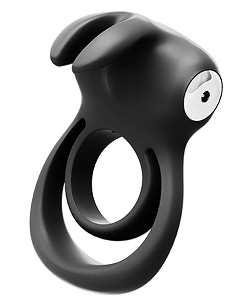 VeDO Thunder Bunny Bague Double Rechargeable - Perle Noire