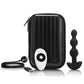 B-Vibe Cuentas Anal B-Vibe Remote Triplet - Negro