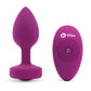 B-Vibe Bijou Vibrant Télécommandé (S/M) - Fuchsia
