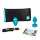 B-Vibe Control Remoto Vibrador Joya Anal (S/M) - Azul Verdoso