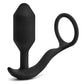 B-Vibe Vibrating Snug & Tug Medium - Noir