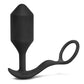 B-Vibe Vibrating Snug & Tug XL - Negro
