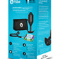 B-Vibe Snug Plug Vibrant - Noir TXXL