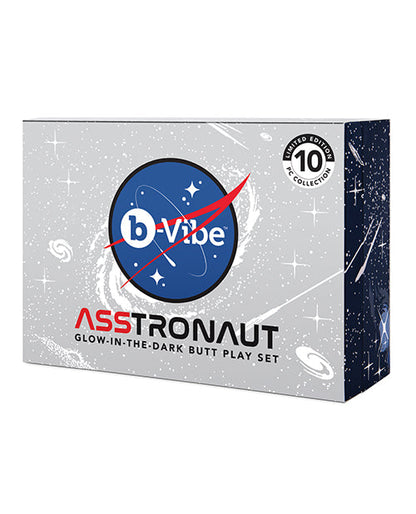 Set de Juguetes Anales B-Vibe Asstronaut - Brilla en la Oscuridad