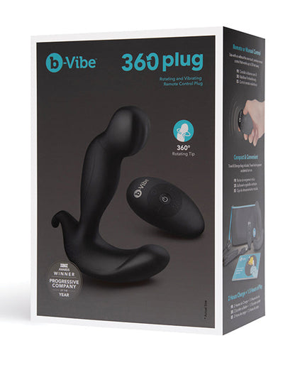 Tapón anal B-Vibe 360 - Negro