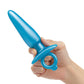 B-Vibe Butties Sleek Tapered Plug - Azul