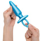 B-Vibe Butties Sleek Tapered Plug - Azul