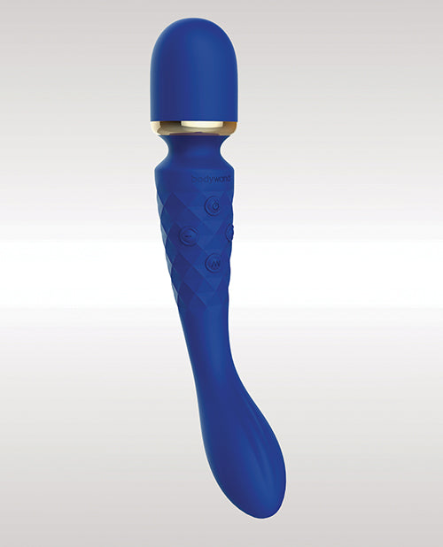 Masseur de tête baguette Bodywand Luxe 2 modes - Bleu