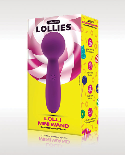 Vibromasseur baguette mini Lolli Bodywand - Violet