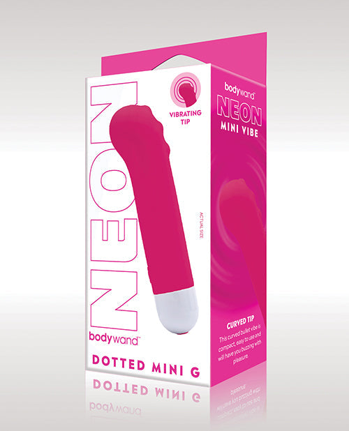 XGen Bodywand Neon Mini Vibrador G-Spot Punteado -