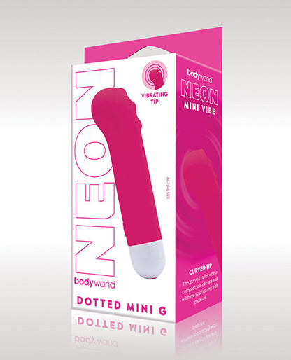 XGen Bodywand Neon Mini Vibrador G-Spot Punteado -