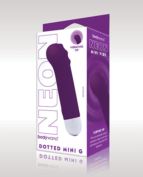 XGen Bodywand Neon Mini Vibrador G-Spot Punteado -