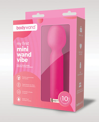 Baguette vibrante Bodywand My First Mini Wand - Rose