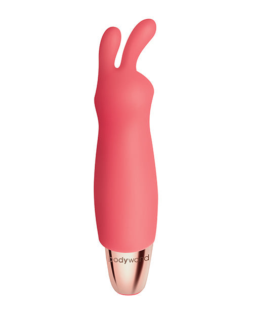 Bodywand Rabbit Vibrator | Mini Vibrador Conejo Salto Vibrador Clítoris | Vibrador Punto G Rojo de 10 Velocidades | Mejor Vibrador para Mujeres