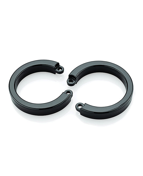 Jaula para Pene con Anillo en U, Paquete de 2 - Negro