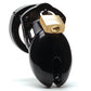 CB-6000S Cage de chasteté et serrure 2,5" - Noir