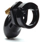 CB-6000S Cage de chasteté et serrure 2,5" - Noir
