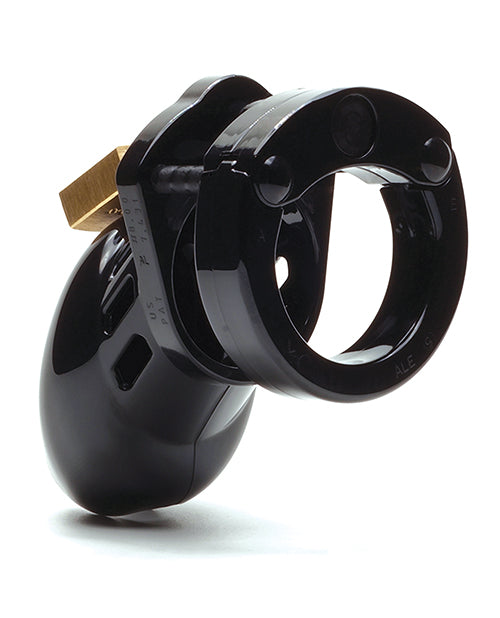 CB-6000S Cage de chasteté et serrure 2,5" - Noir
