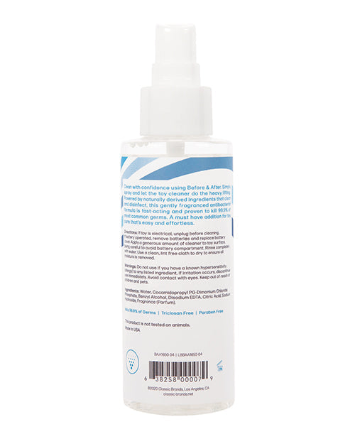 Limpiador en spray para juguetes Antes y Después - 4 oz