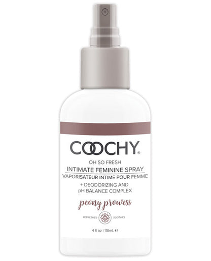COOCHY Spray Íntimo Feel Fresh - 4 oz Peony Prowess