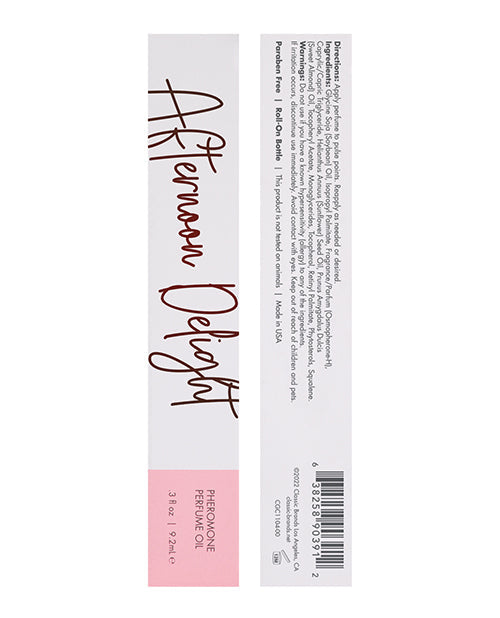 Aceite perfumado CGC con feromonas - 9,2 ml Placer vespertino