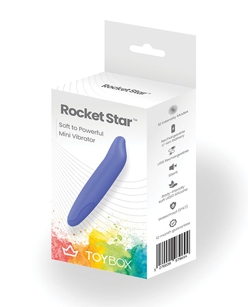 Vibreur en forme de balle ToyBox Rocket Star Mini