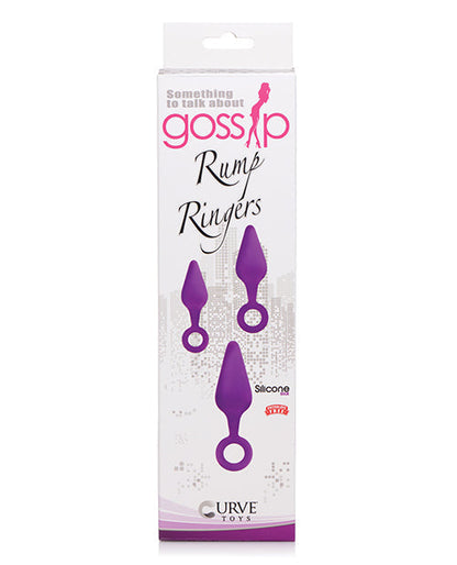 Juguetes Curvos Gossip Rump Ringers - Violeta