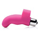Vibrador de silicona para dedos Gossip | G-Thrill Mejor vibrador para mujeres | Vibrador de punto G Magenta