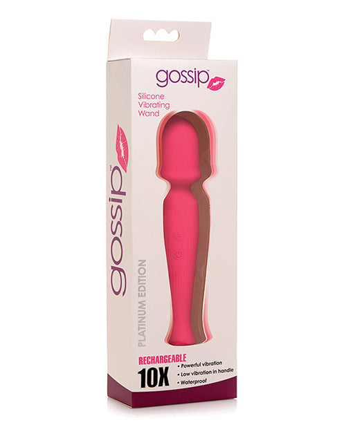 Curve Toys Baguette vibrante en silicone Gossip 10x – Magenta