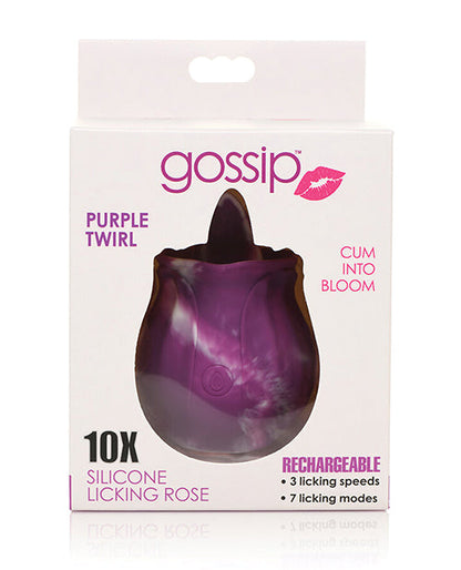 Courbe Jouets Bavardage Lécher Rose - Tourbillon Violet