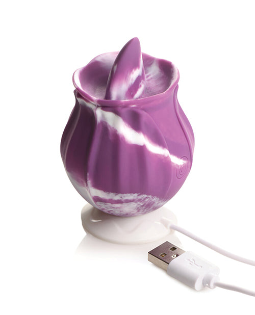 Courbe Jouets Bavardage Lécher Rose - Tourbillon Violet