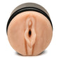 Curve Toys Maîtresse Double Shot Mini Masturbateur Bouche & Chatte - Clair