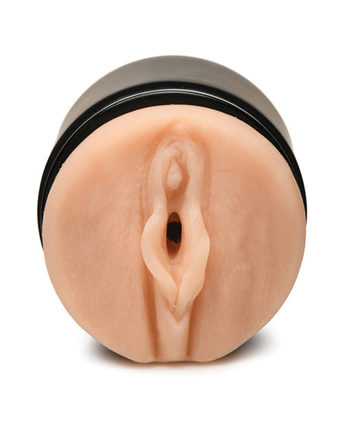 Curve Toys Maîtresse Double Shot Mini Masturbateur Bouche & Chatte - Clair
